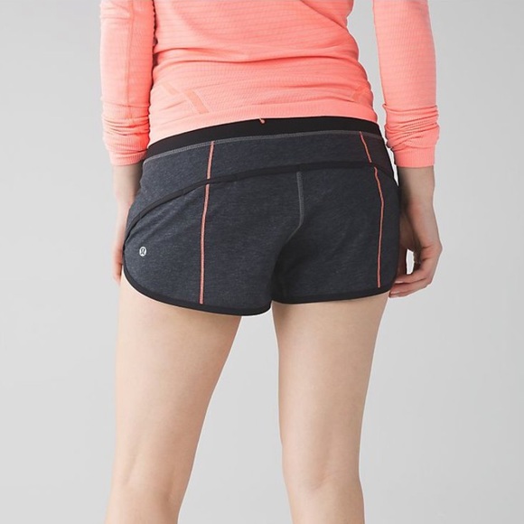 lululemon athletica Pants - NWT! Rare Lululemon Speed Short Heathered Black